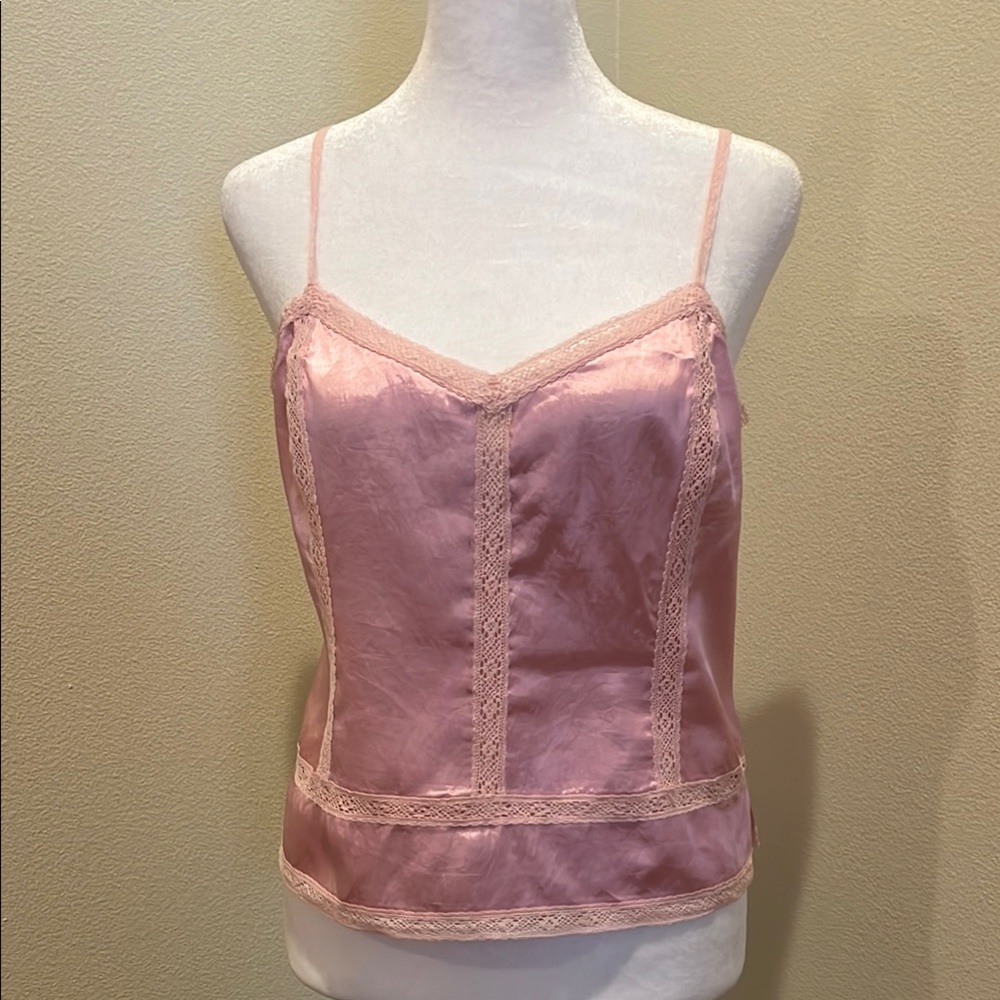 NWT Banana Republic women’s size small Pink Fitted Bustier Camisole